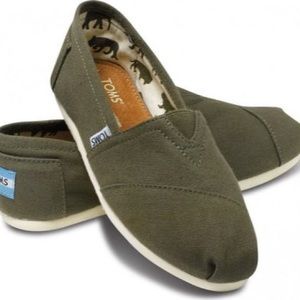 Olive Green Toms